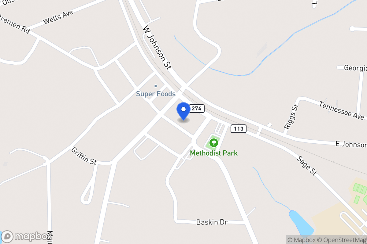 Map of 15 Tallapoosa St
