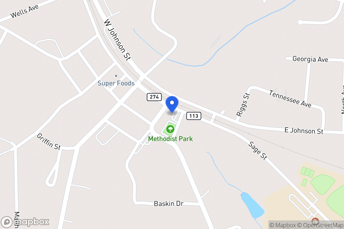 Map of 337 Sage St