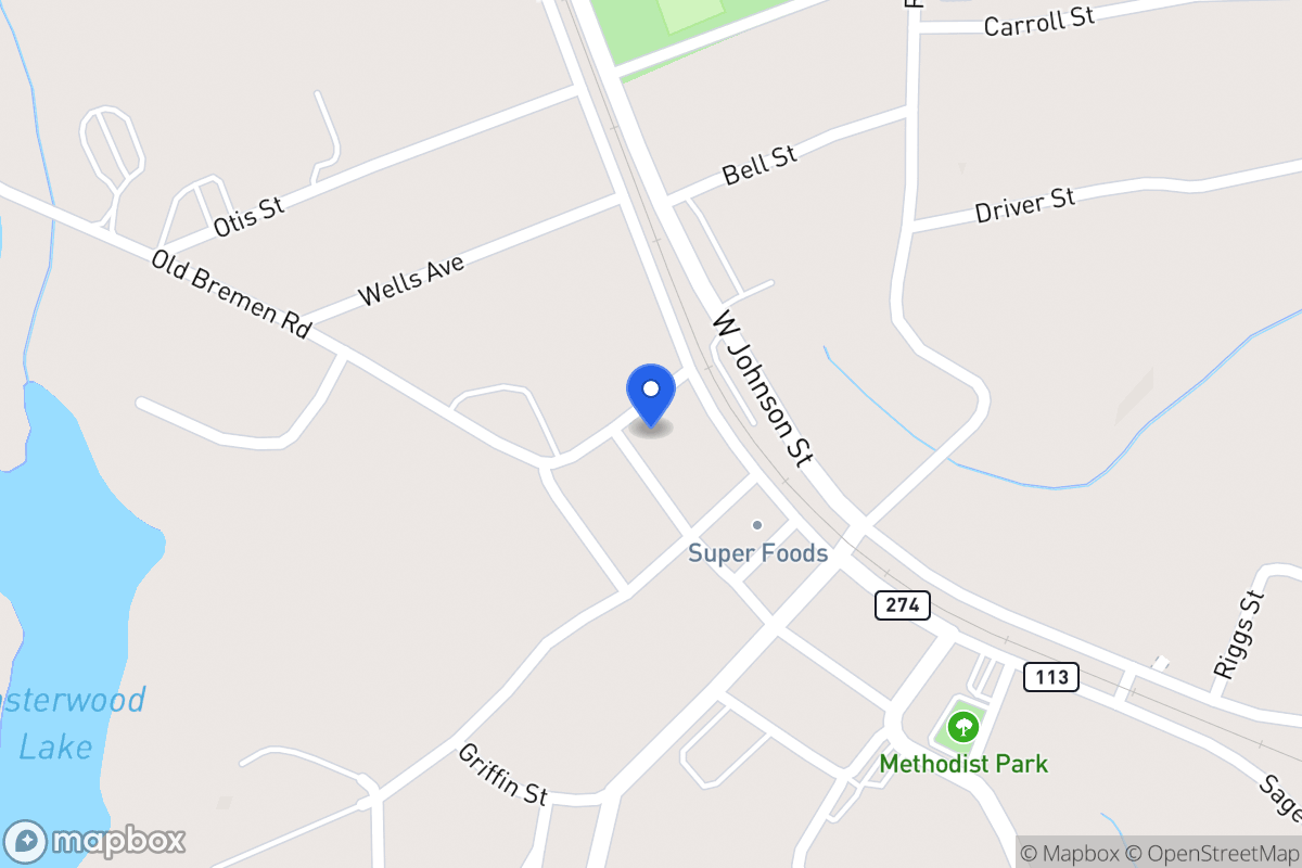Map of 22 Old Bremen Rd