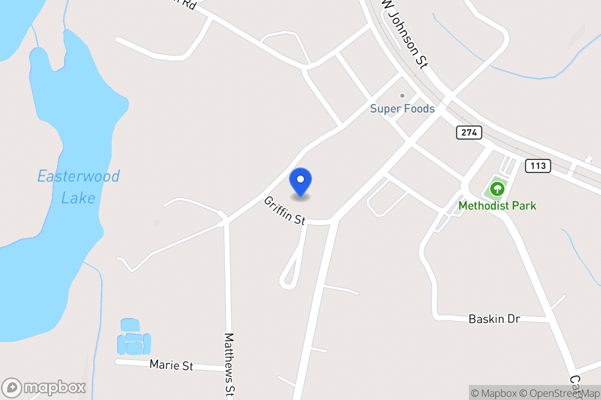 Map of 29 Griffin St
