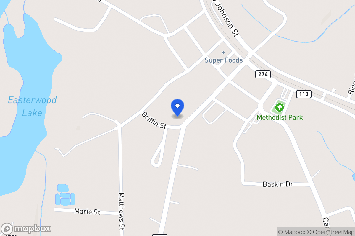 Map of 15 Griffin St