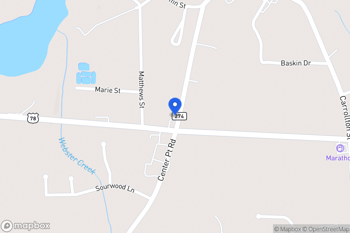 Map of 197 W 78 Hwy