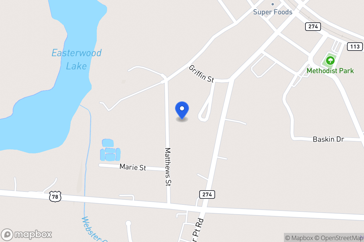 Map of 38 Matthews St