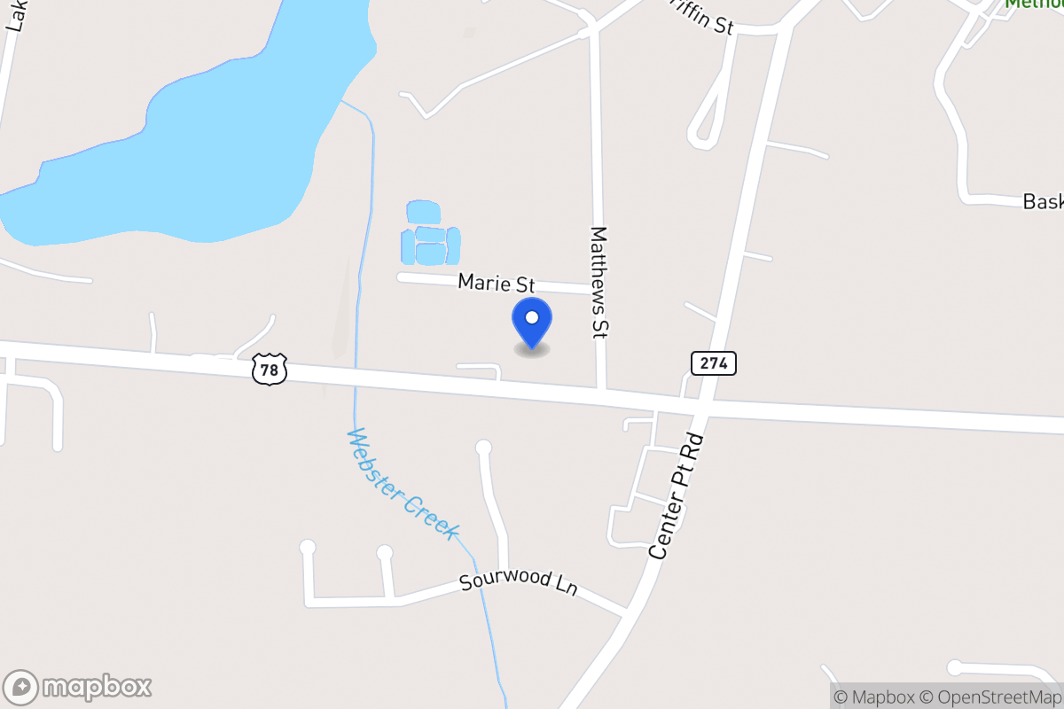 Map of 261 W 78 Hwy