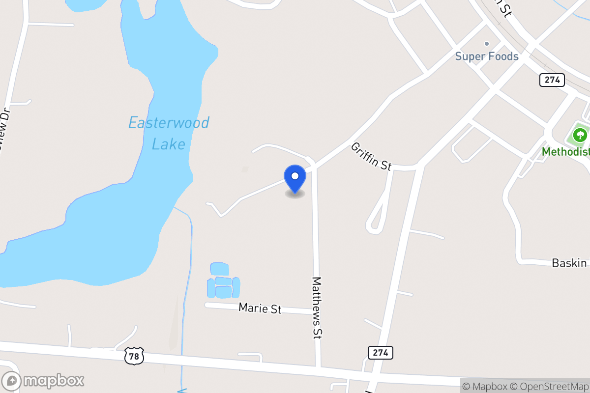 Map of 7 Matthews St
