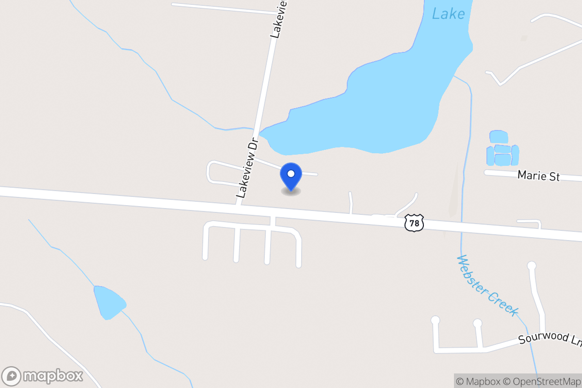 Map of 439 W 78 Hwy