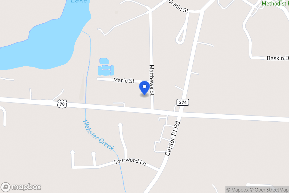 Map of 115 Matthews St