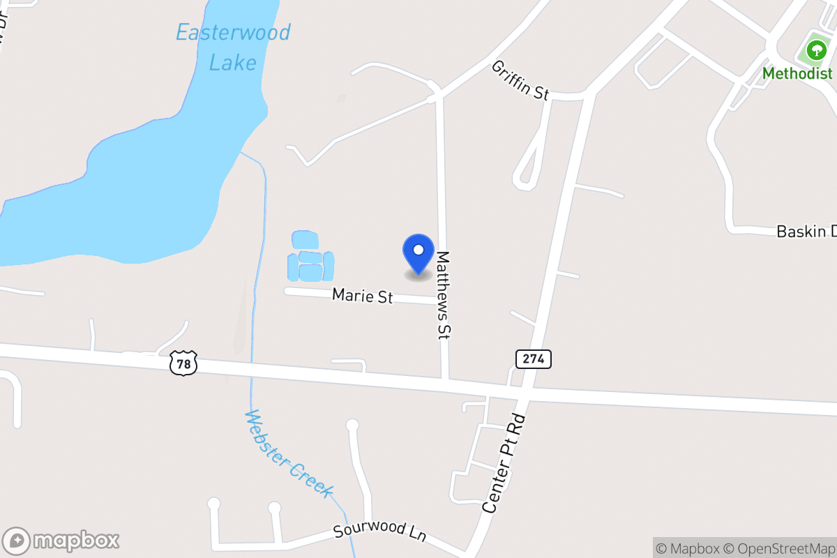 Map of 85 Matthews St