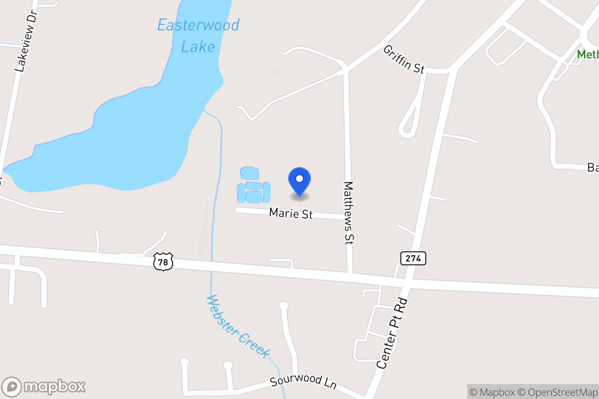 Map of 33 Marie St