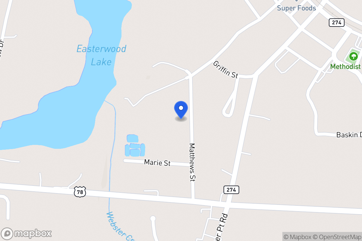 Map of 45 Matthews St