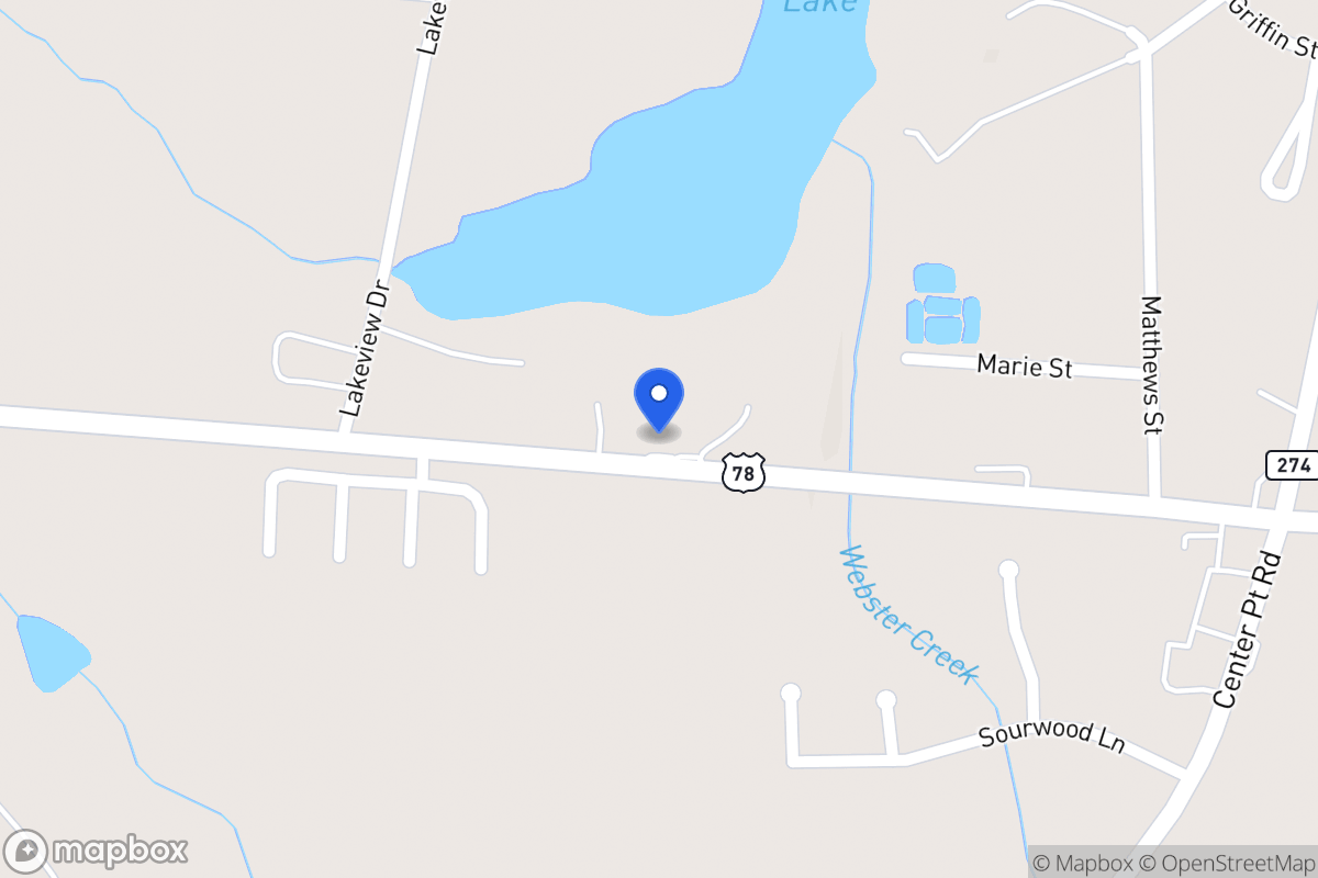 Map of 375 W 78 Hwy