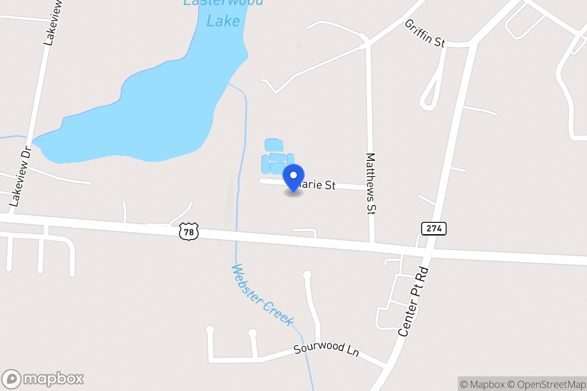 Map of 36 Marie St