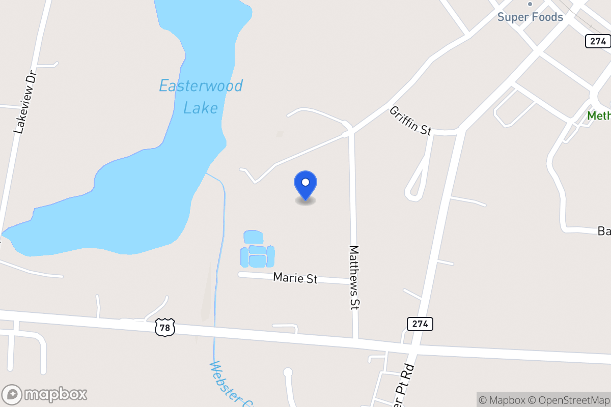 Map of 43 Matthews St