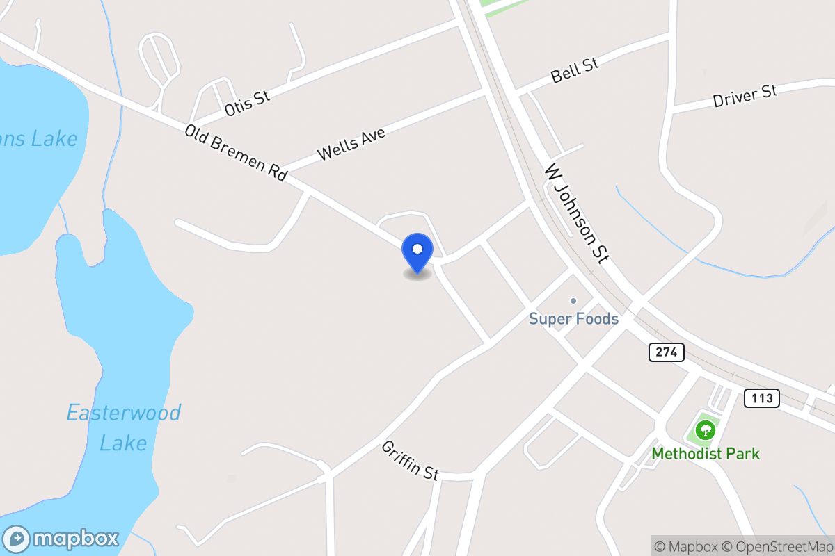 Map of 54 Old Bremen Rd