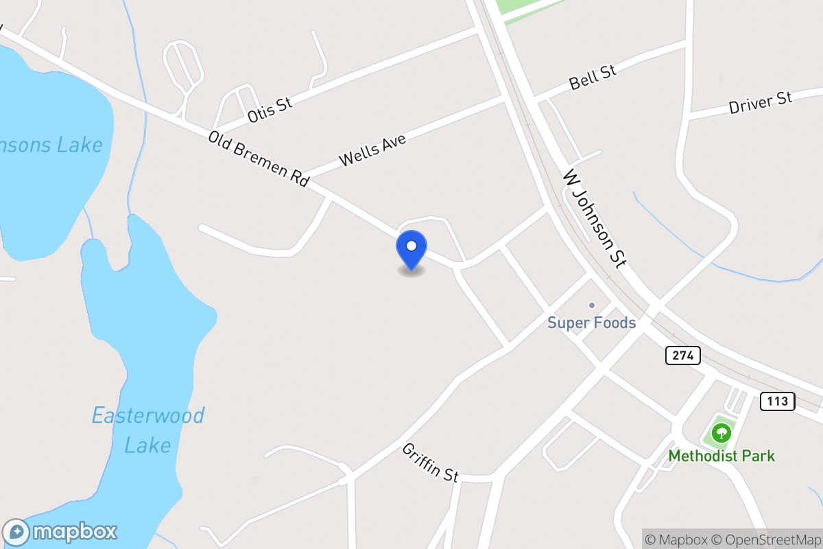 Map of 68 Old Bremen Rd