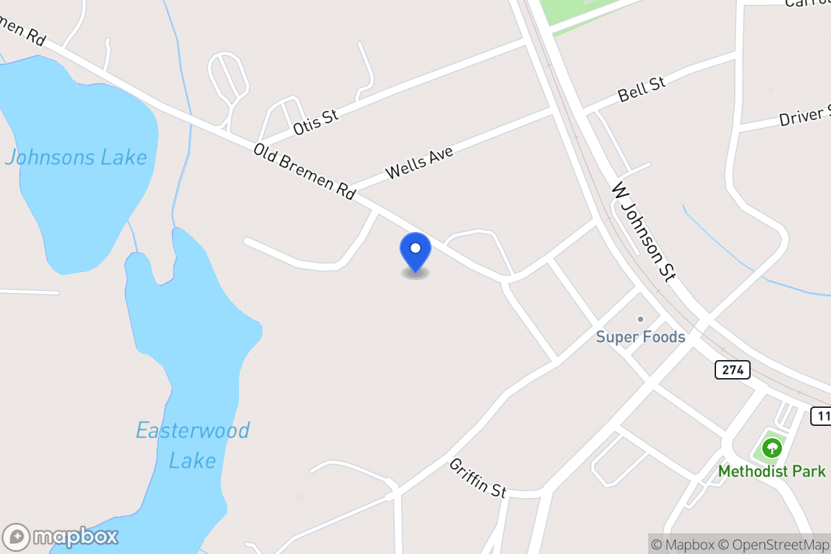 Map of 84 Old Bremen Rd