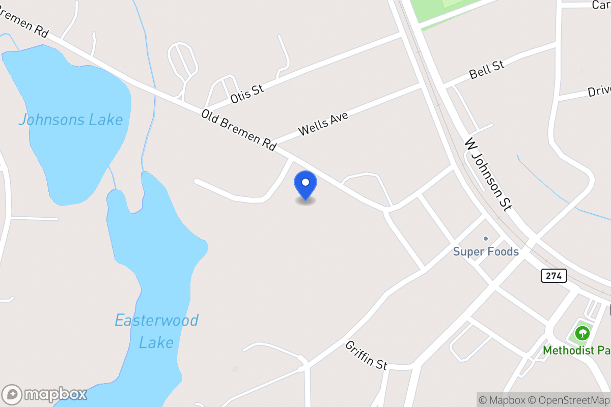 Map of 94 Old Bremen Rd