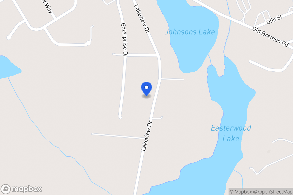 Map of 185 Lakeview Dr