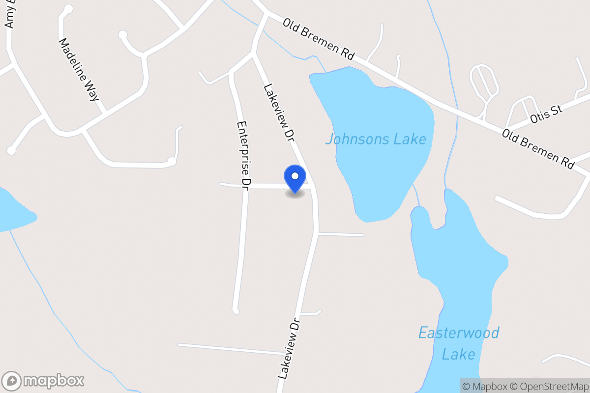 Map of 133 Lakeview Dr