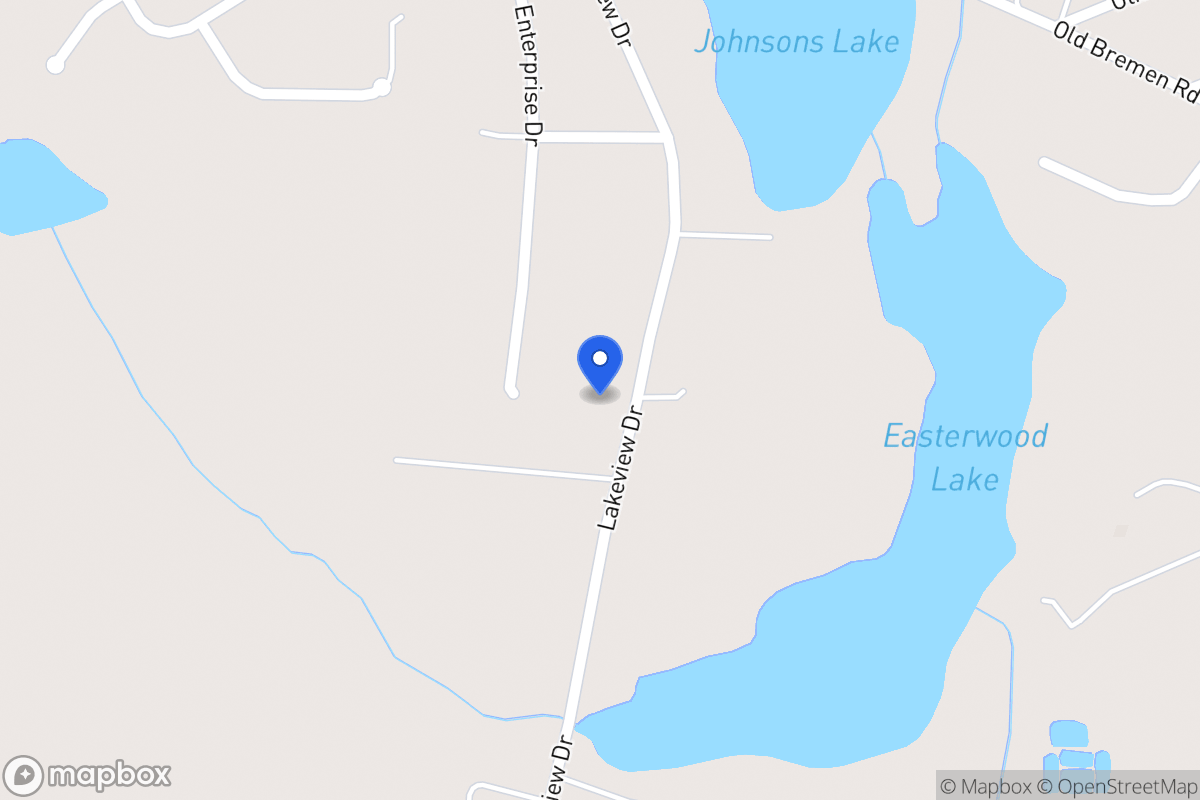 Map of 215 Lakeview Dr