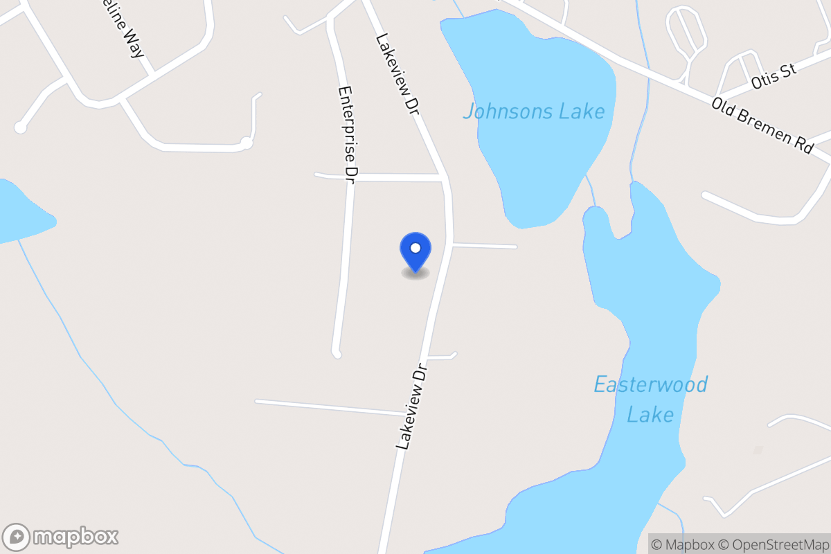 Map of 175 Lakeview Dr