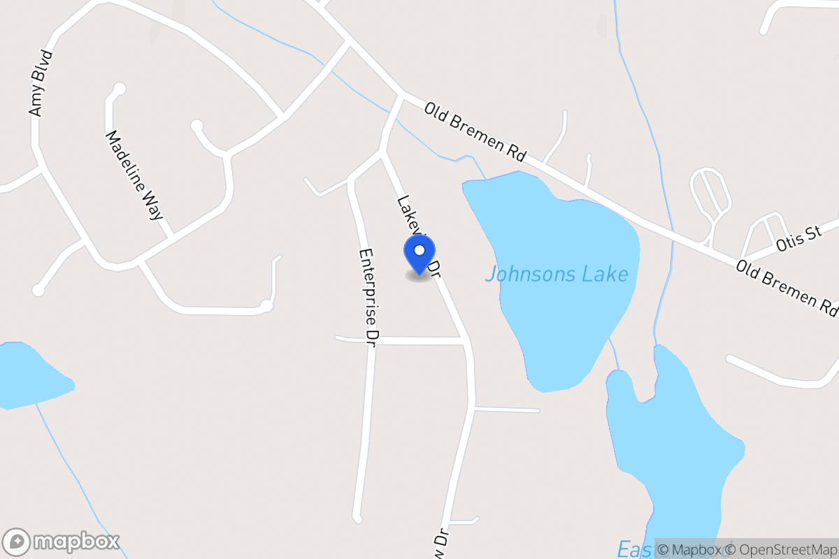 Map of 83 Lakeview Dr
