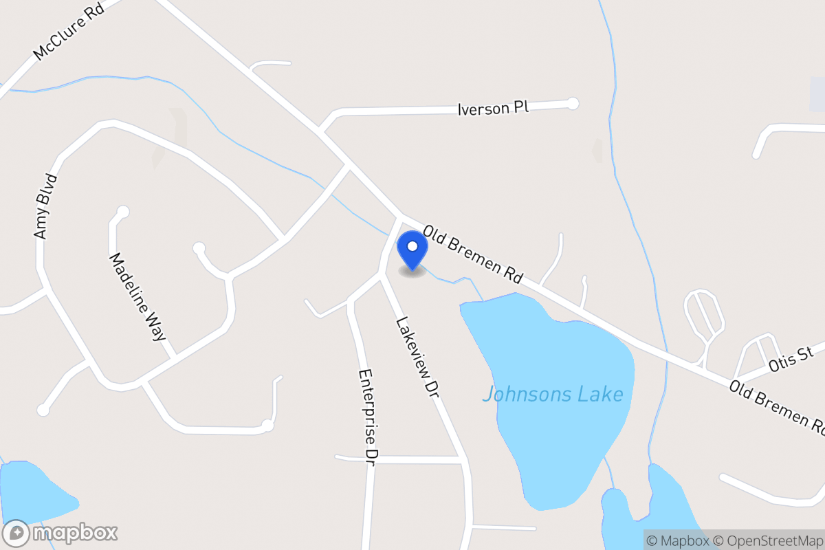 Map of 44 Lakeview Dr