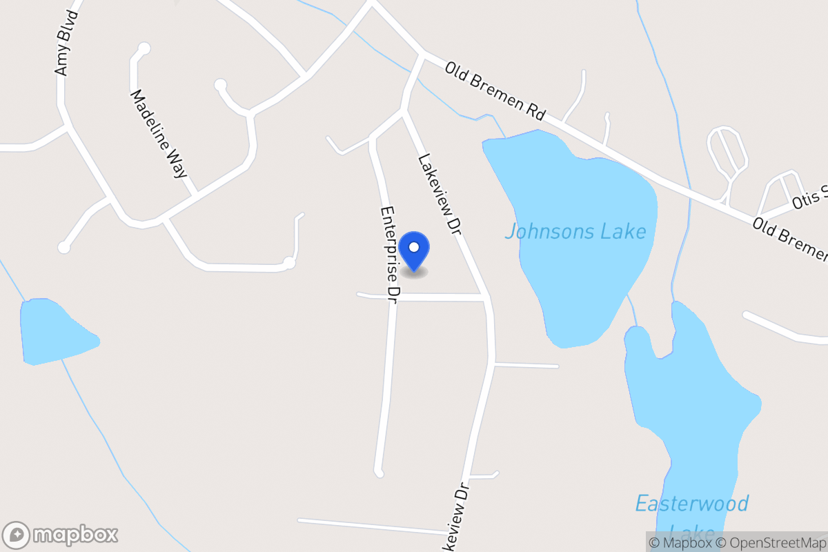 Map of 33 Enterprise Ln