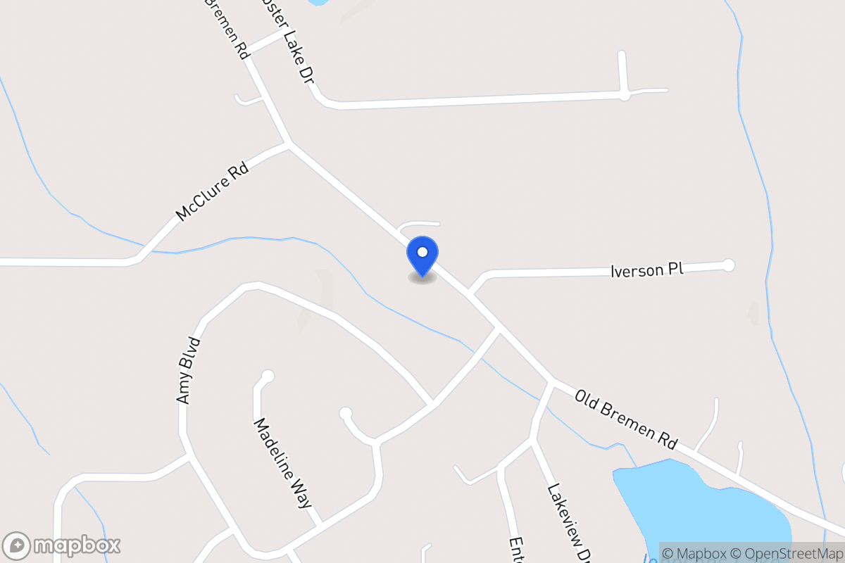 Map of 440 Old Bremen Rd
