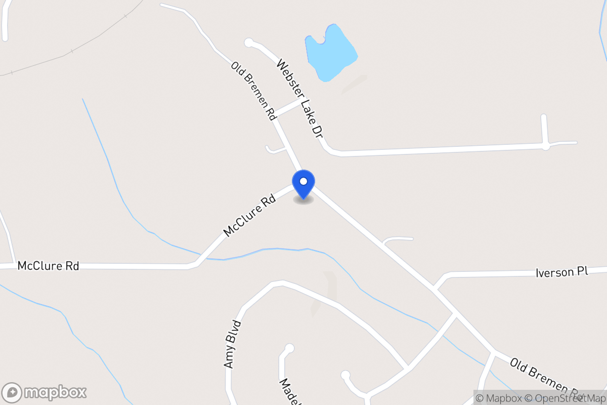 Map of 520 Old Bremen Rd