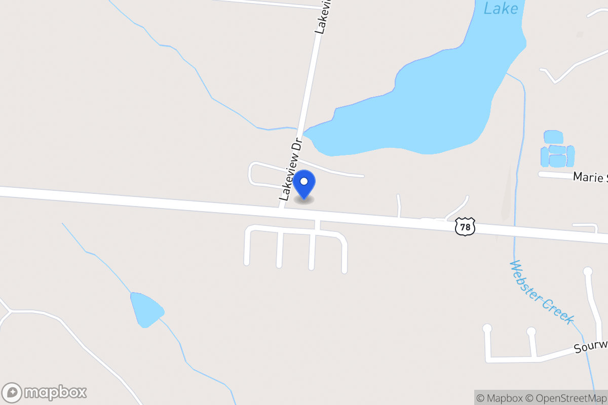 Map of 461 W 78 Hwy