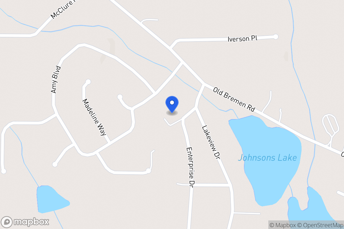 Map of Enterprise Dr