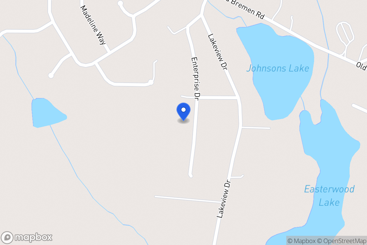 Map of 117 Enterprise Dr