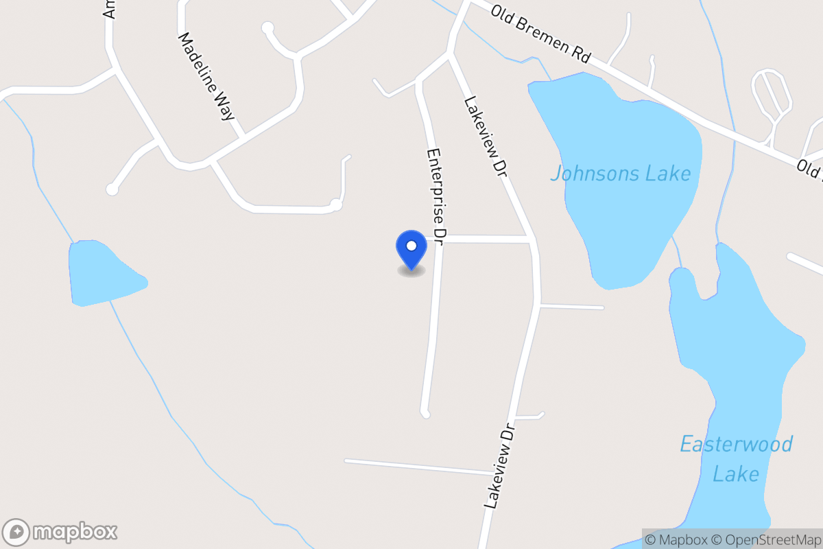 Map of 111 Enterprise Dr