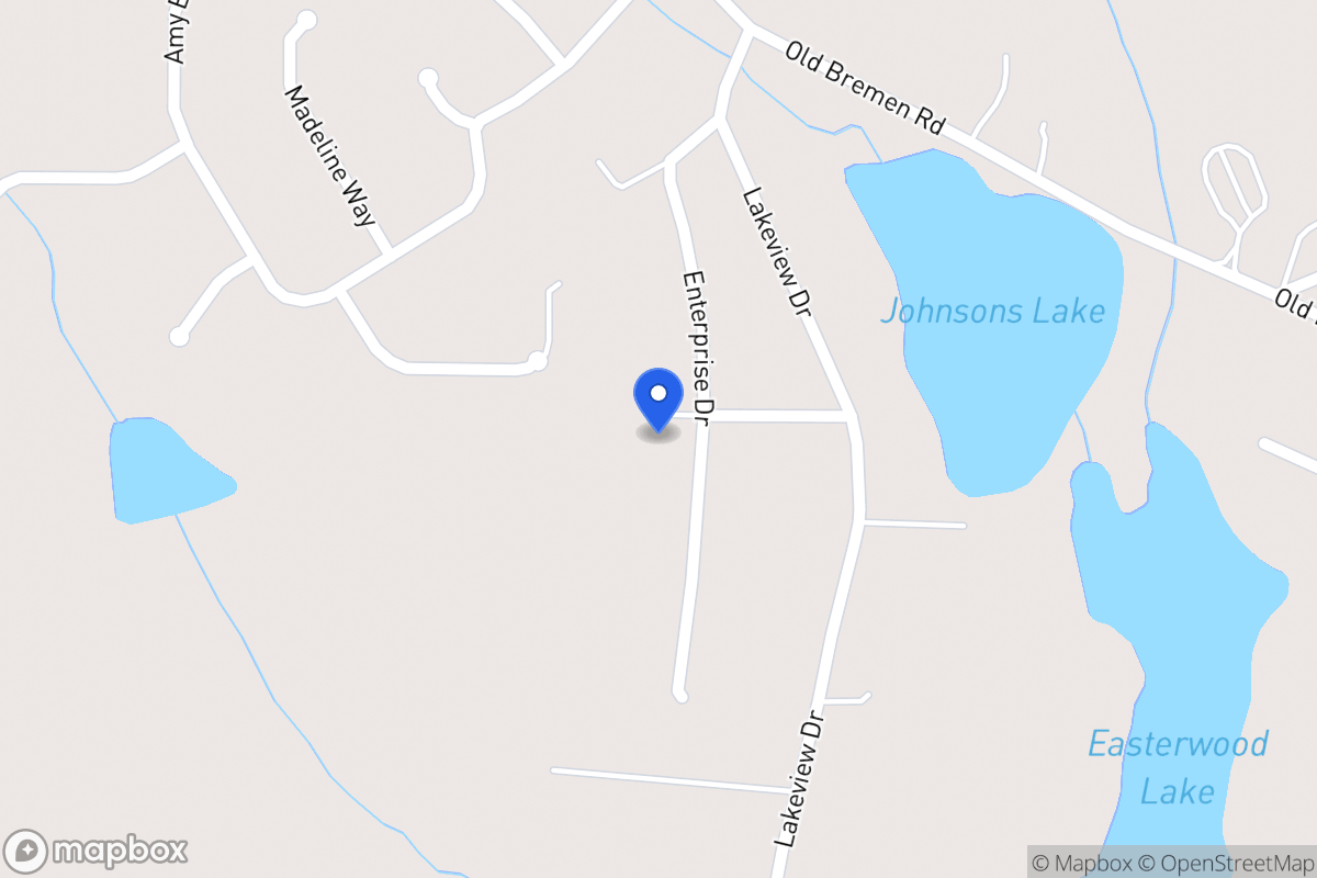 Map of 101 Enterprise Dr