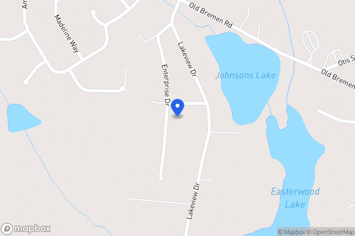 Map of 110 Enterprise Dr