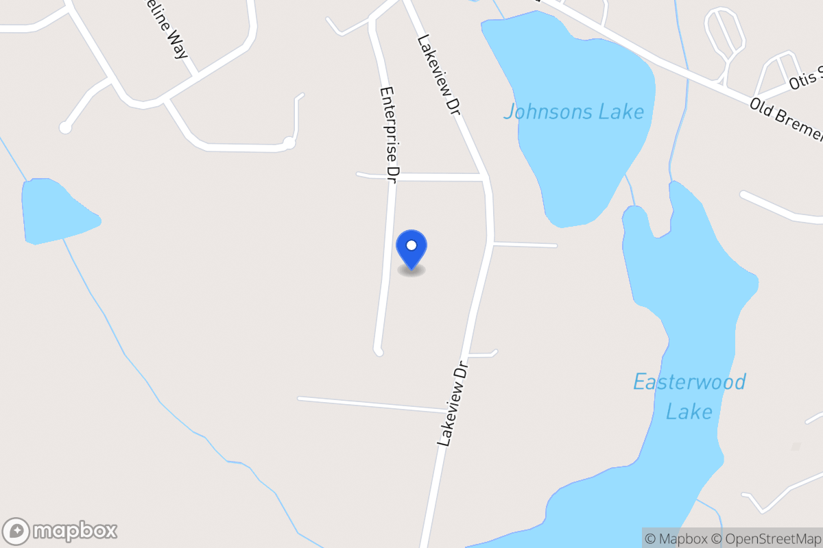 Map of 150 Enterprise Dr