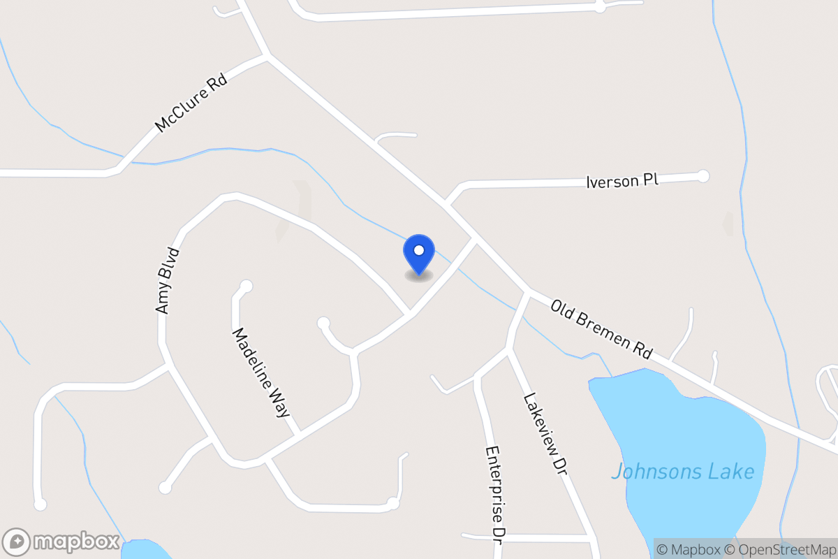 Map of 474 Amy Blvd