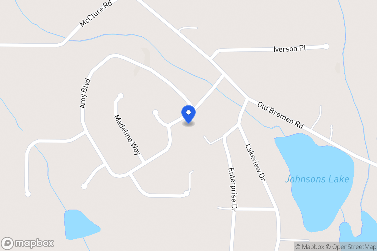 Map of 230 Amy Blvd