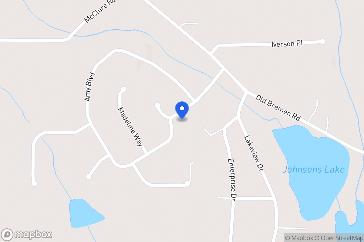 Map of 236 Amy Blvd