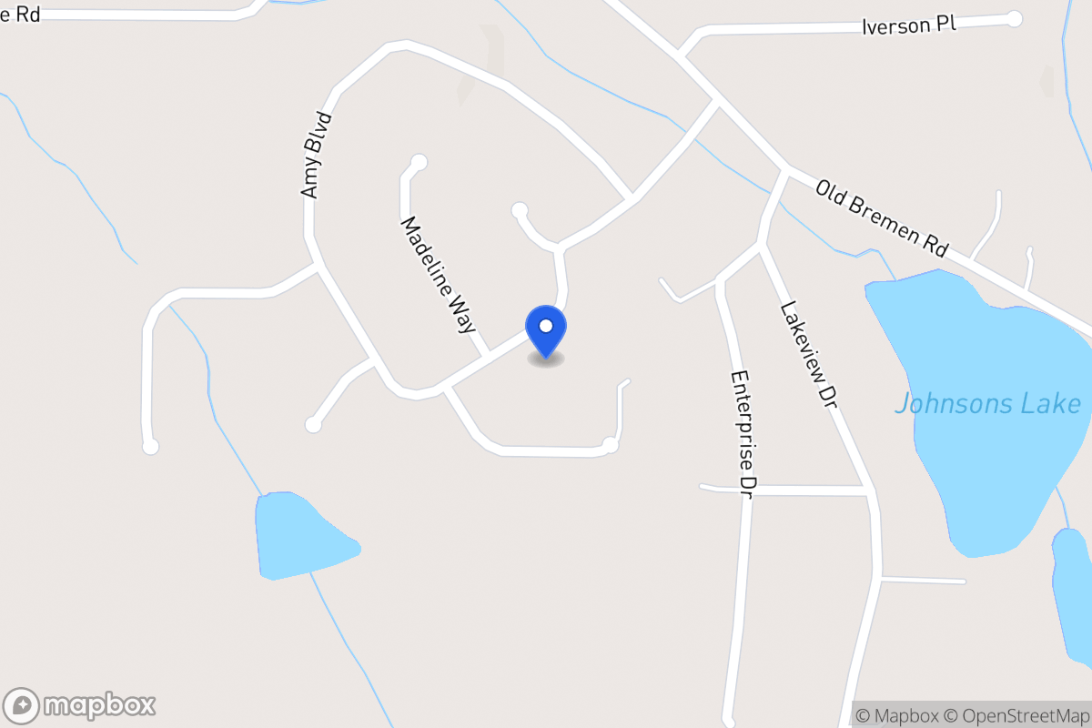 Map of 266 Amy Blvd