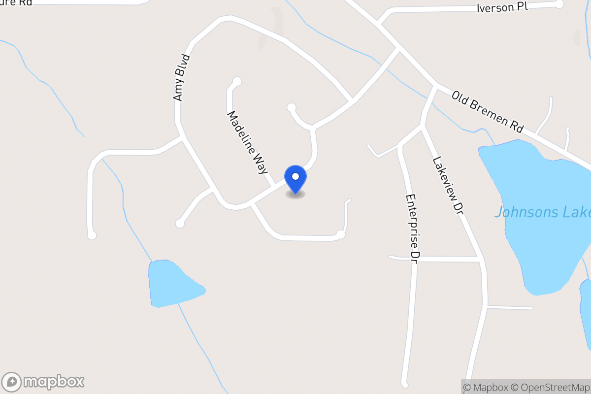 Map of 272 Amy Blvd