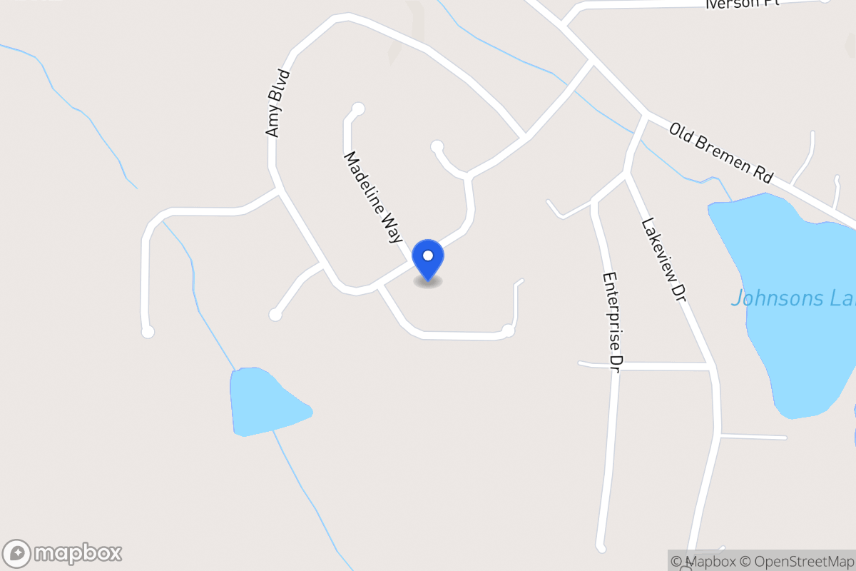 Map of 278 Amy Blvd