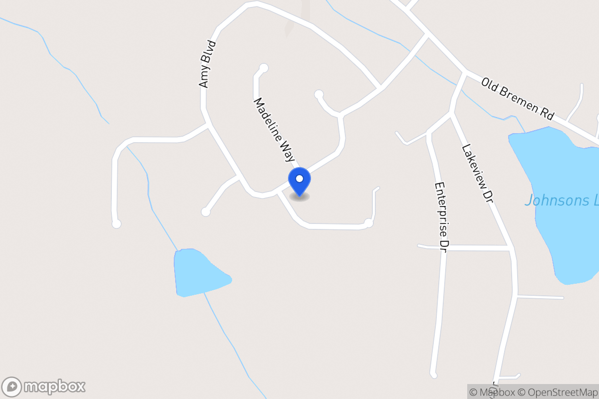 Map of 284 Amy Blvd