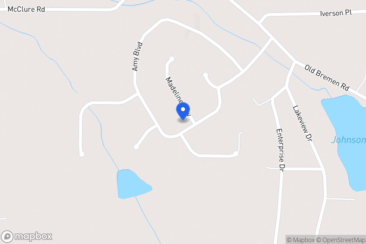 Map of 285 Amy Blvd