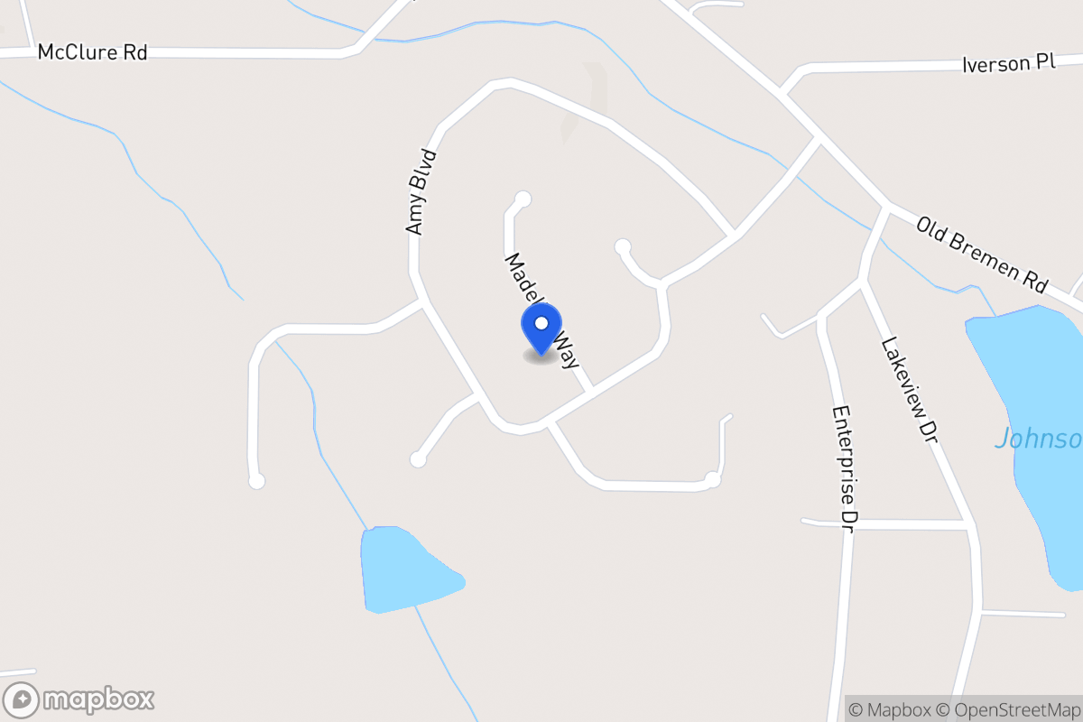 Map of 306 Madeline Wy