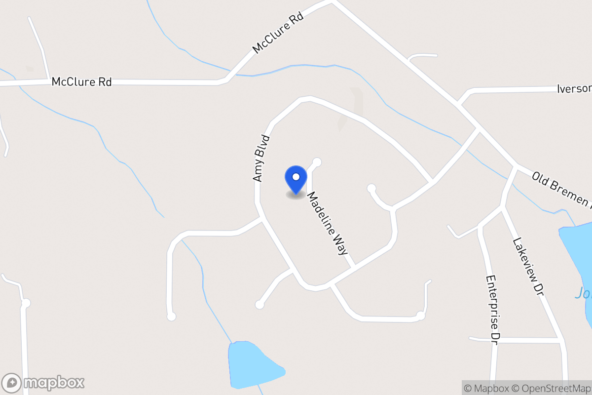 Map of 336 Madeline Wy