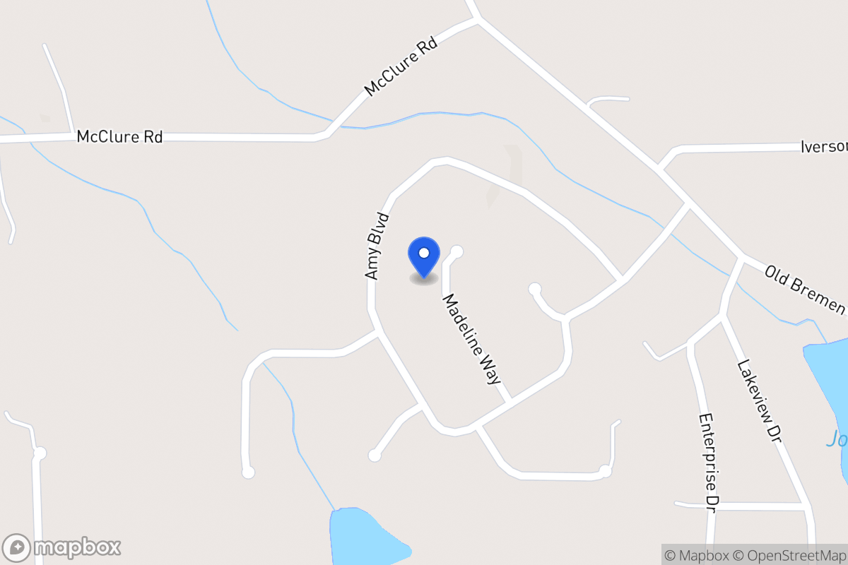 Map of 342 Madeline Wy
