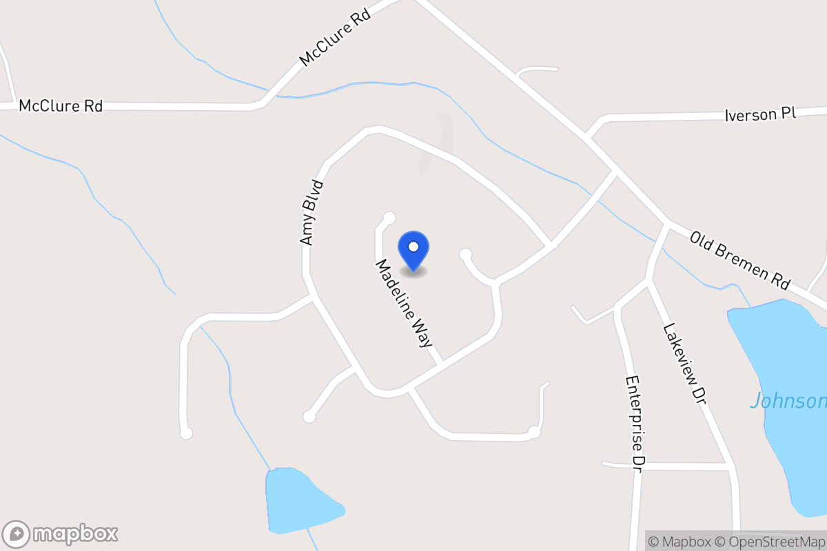Map of 325 Madeline Wy