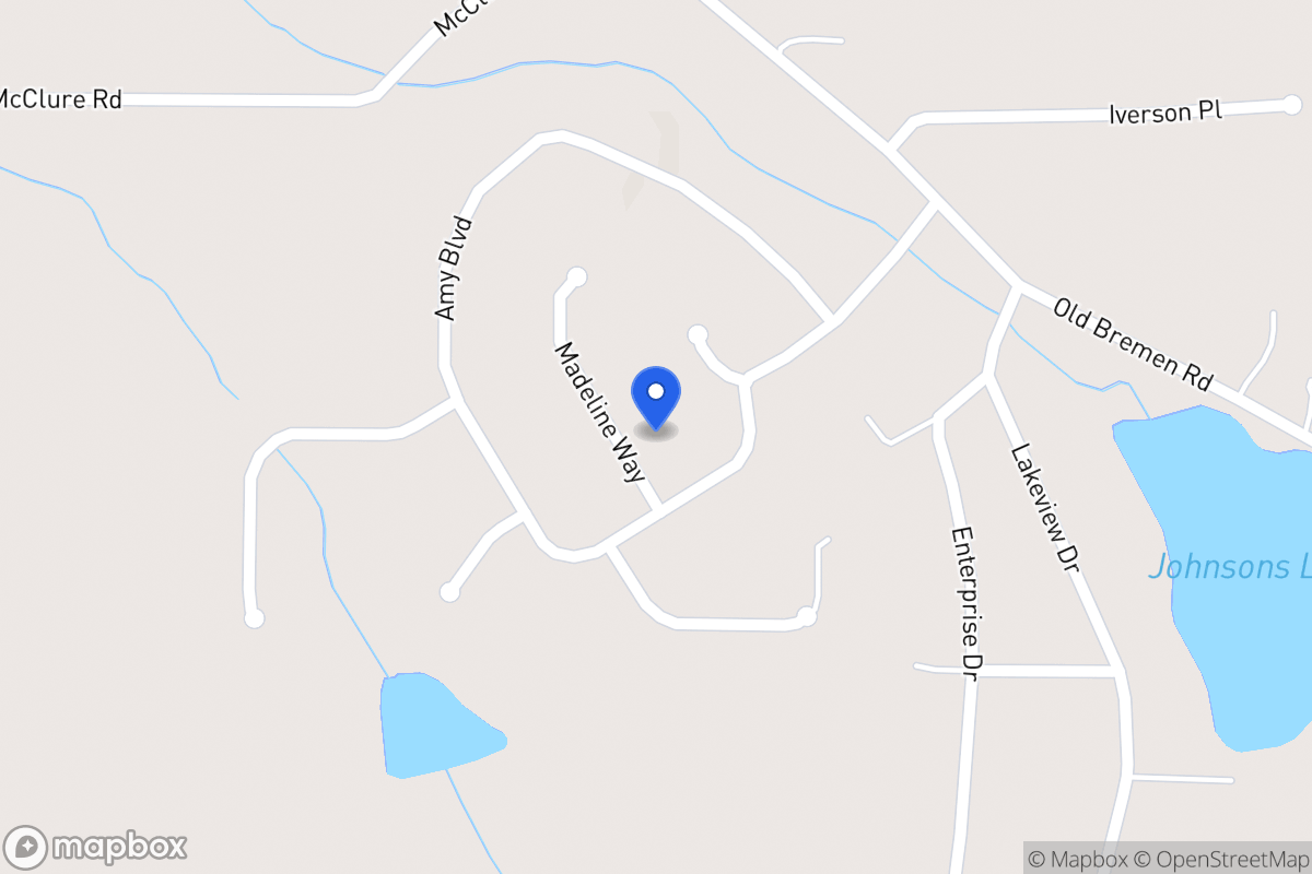 Map of 305 Madeline Wy
